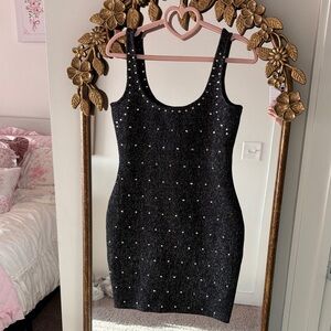 Dolcessa  Black bodycon Dress